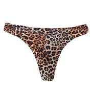 Jaguar Animal Print Brazilian Classic Thong Bikini Bottom